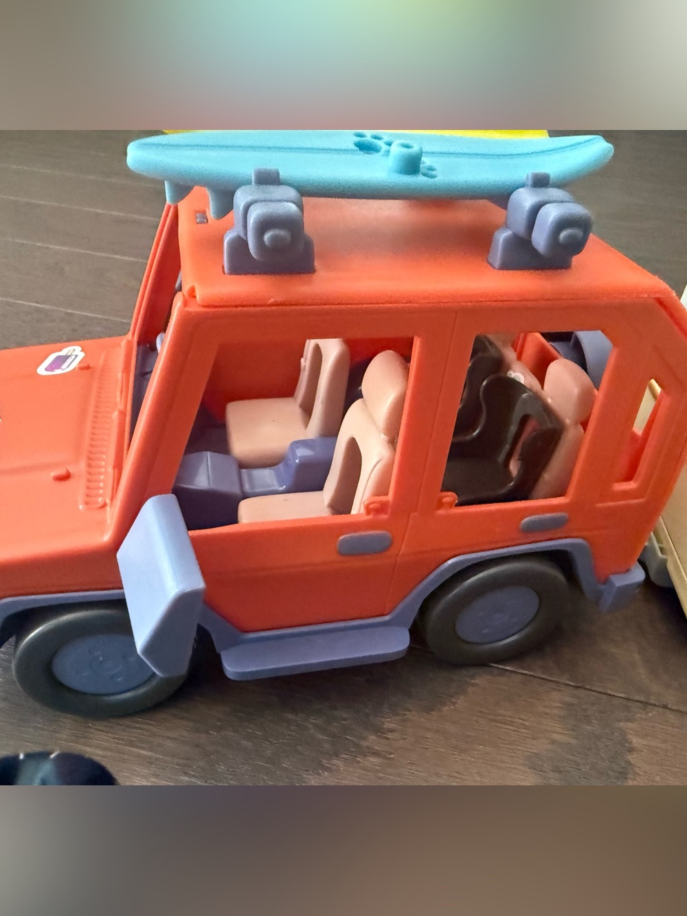 Disney Bluey Camping Playset W/ Car Camper Figures Tent Surf boards - Picture 7 of 16